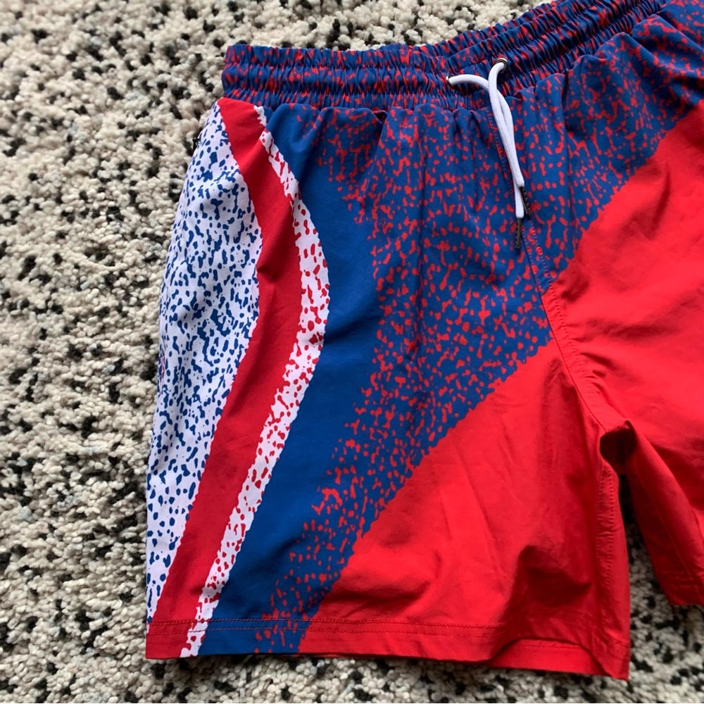 Slunks Shorts Volleyball Athletic Beachwear Lined Str… Gem